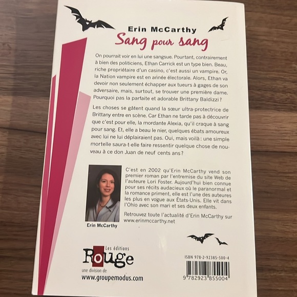 Série Vampire à Vegas (1-4), livres en français, books in french - Picture 3 of 10